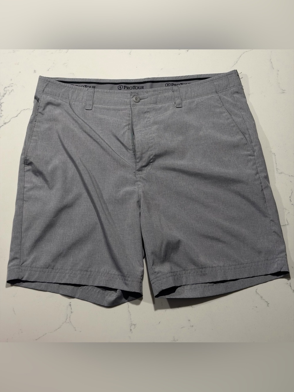 Pro Tour Men's Gray Performance Shorts